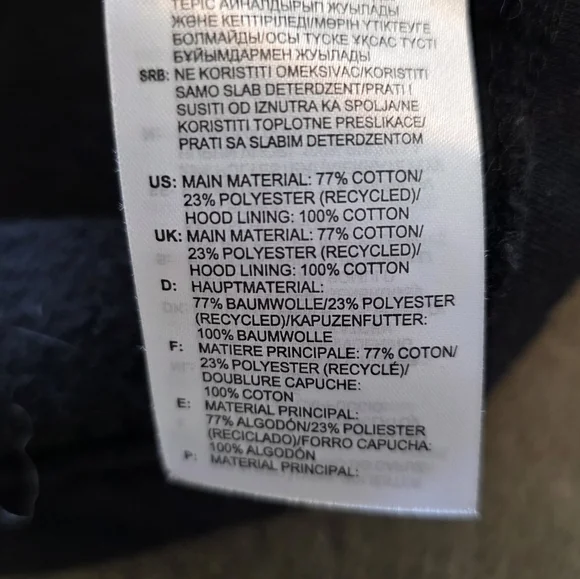 🆕️ Adidas Large Logo Cropped Hoodie - Picture 12 of 12